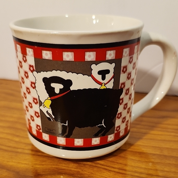 The Unbranded Brand Other - Vintage Linda Morgan Sheep Ceramic Coffee Mug, C-handle